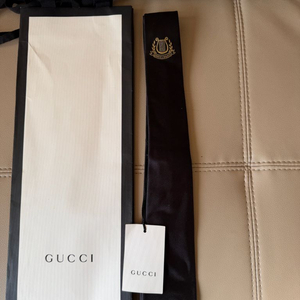 [F] 구찌 블랙 넥타이 (새상품)