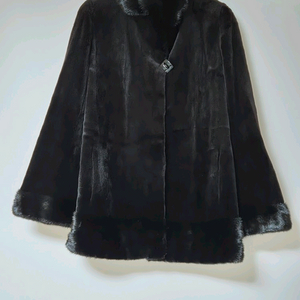 정가 800만원 이상! 루치아노 최 LUCIANO CHOI 로얄 사가 시어드 밍크 코트