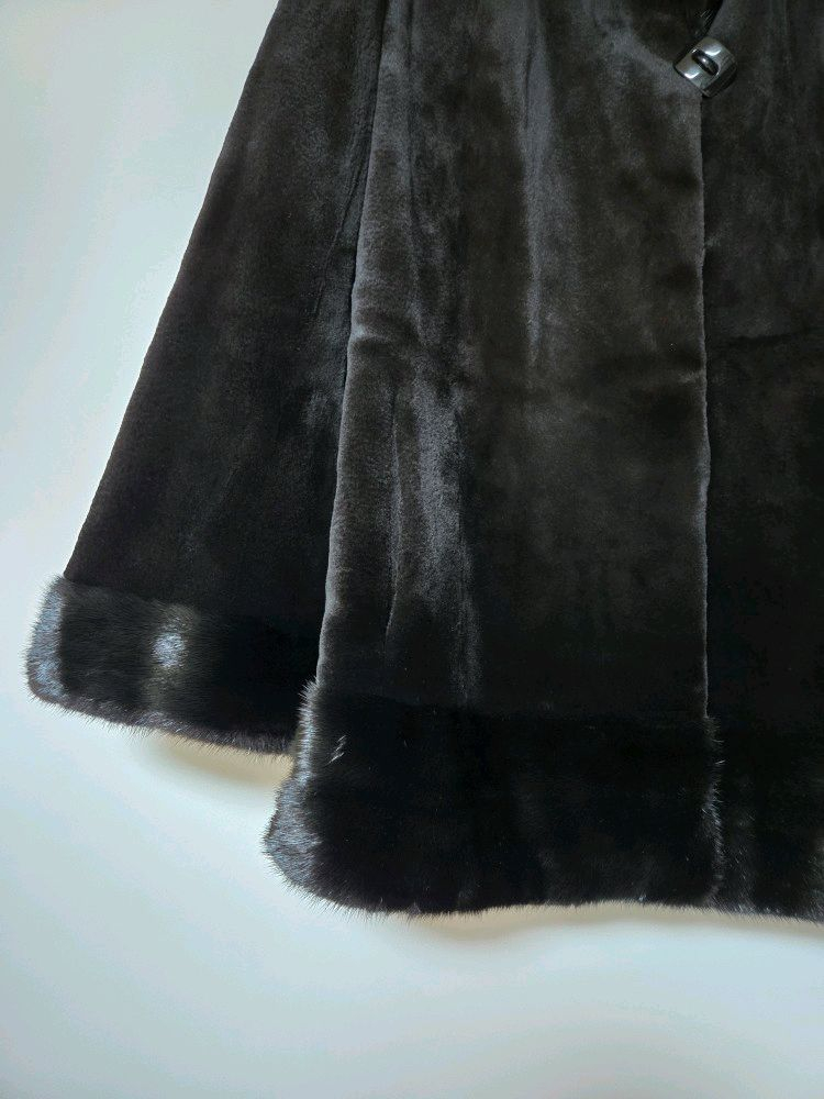 정가 800만원 이상! 루치아노 최 LUCIANO CHOI 로얄 사가 시어드 밍크 코트--3