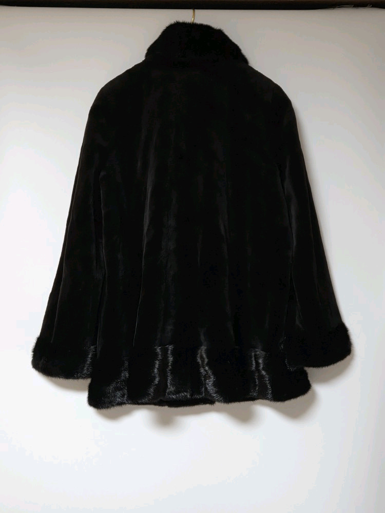 정가 800만원 이상! 루치아노 최 LUCIANO CHOI 로얄 사가 시어드 밍크 코트--5