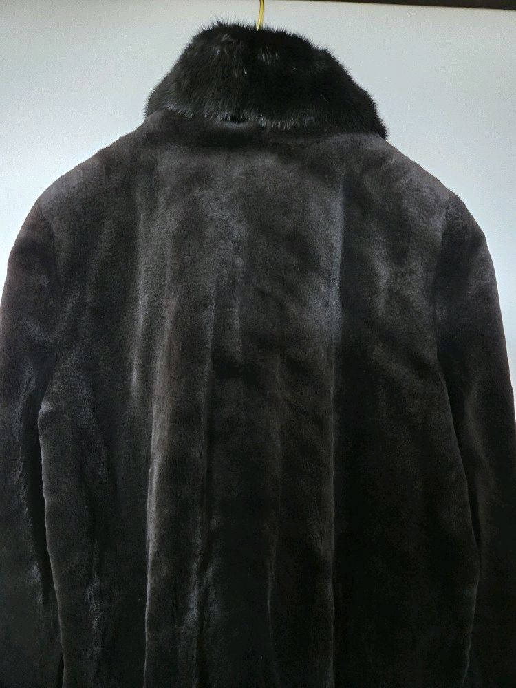 정가 800만원 이상! 루치아노 최 LUCIANO CHOI 로얄 사가 시어드 밍크 코트--6