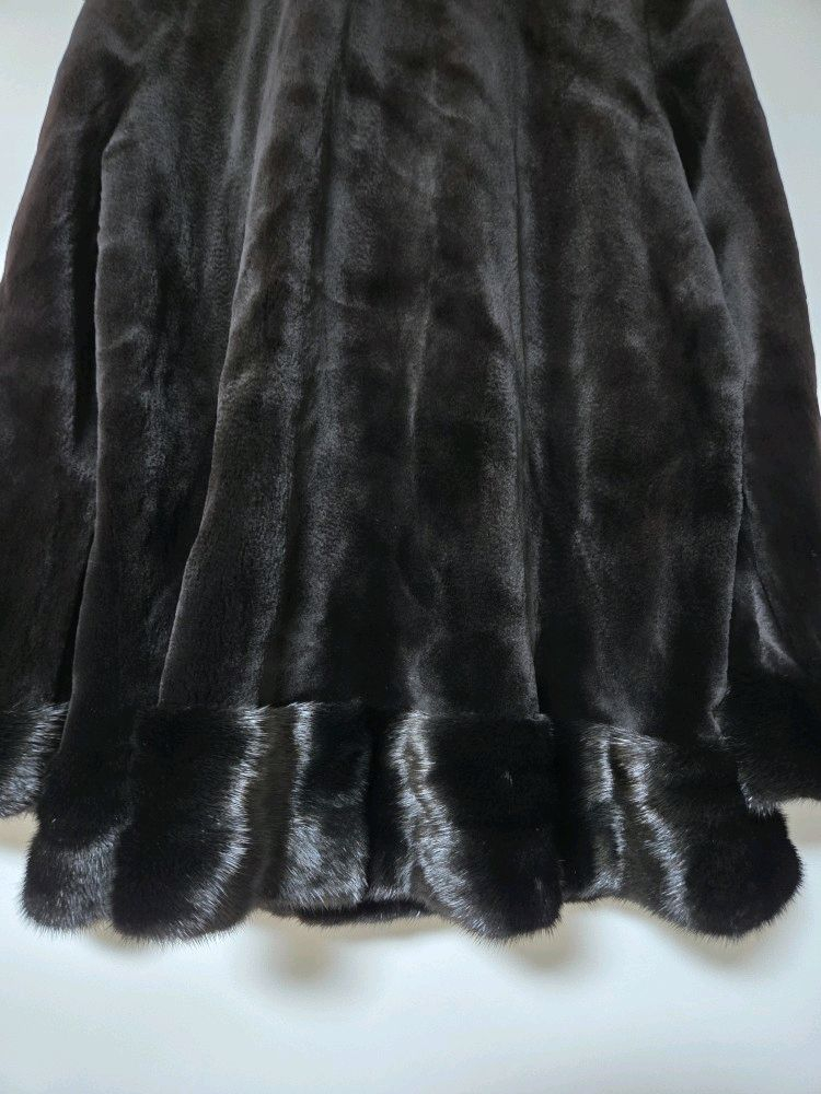 정가 800만원 이상! 루치아노 최 LUCIANO CHOI 로얄 사가 시어드 밍크 코트--7