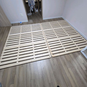 원목 침대 프레임 세트