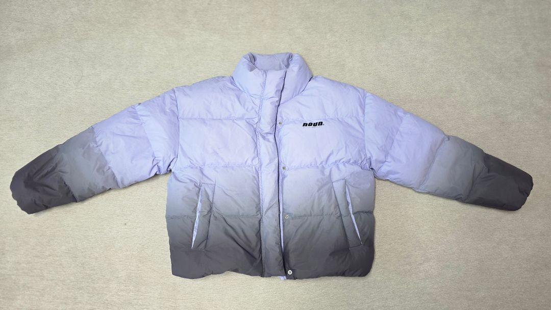 더데이걸 그라데이션 푸퍼 덕화이버 패딩--0