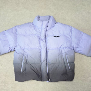 더데이걸 그라데이션 푸퍼 덕화이버 패딩