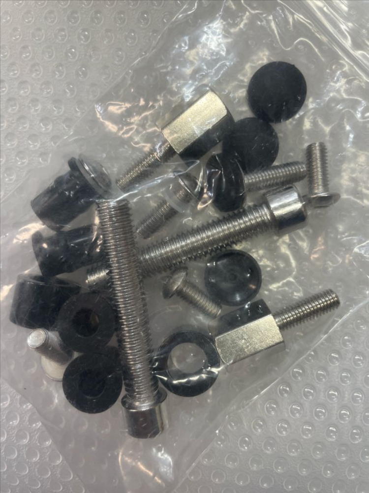 오토바이 검정 윈드스크린 스즈키 GSXS750 2017ㅡ2023 이미지