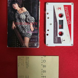 나카모리 아키나 Possibility 카세트 테이프 이미지