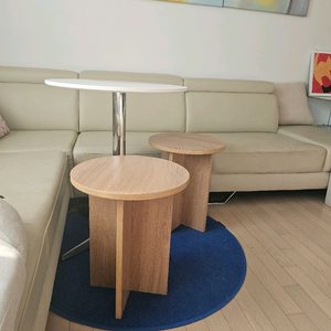 원목 인테리어 카페 스툴