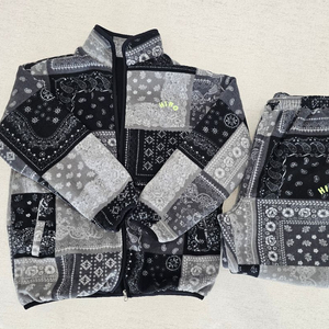 히로페이즐리 후리스 상160 하150