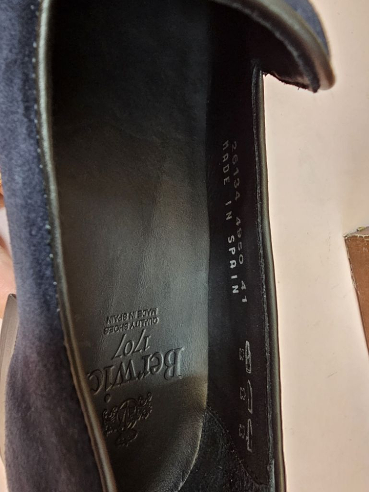 <새상품> 버윅 4950 남성 로퍼 구두 260--6