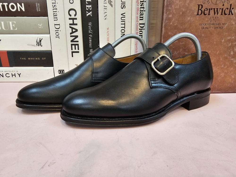 <새상품> 버윅 남성 벨크로 로퍼 구두 250--0