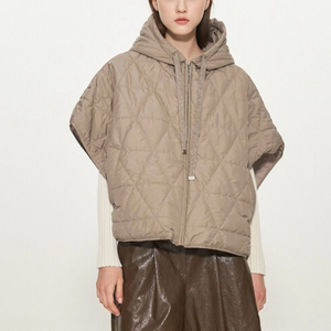 타임 퀼팅 케이프 점퍼 패딩 랑방 마인