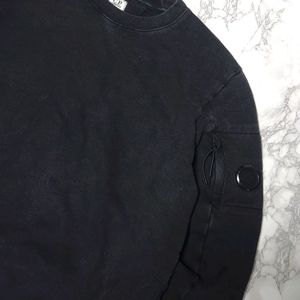 XL CP 컴퍼니 블랙 워싱 맨투맨 이미지