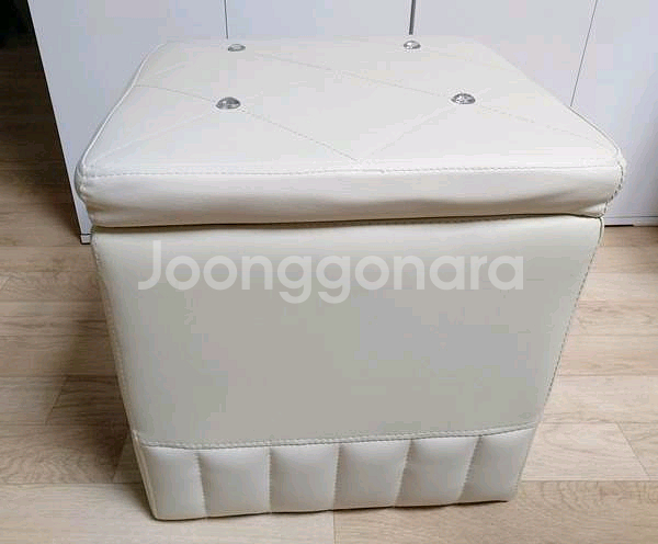 +넓은 수납 스툴 의자 수납 화장대 의자 판매--0