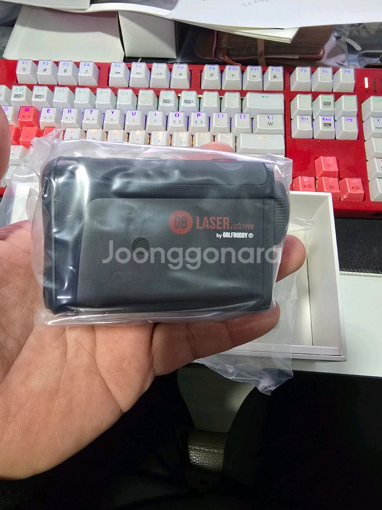골프 거리측정기 블랙 에디션 레이저아톰 새상품판매합니다--3