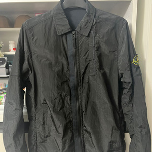 18FW 스톤아일랜드 나일론 메탈 오버셔츠 블랙 M