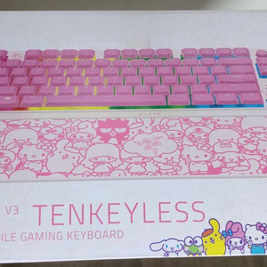 [새상품]레이저 Ornata V3 TKL 헬로키티 에디션