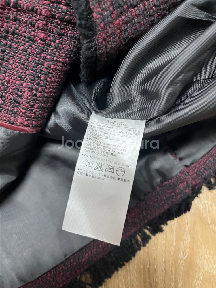 바나나 리퍼블릭 트위드 자켓 55--3