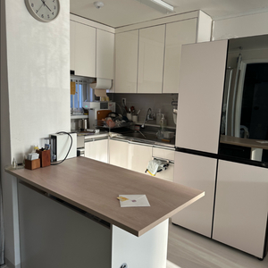 리바트 아일랜드 식탁 LG광파오븐/ 분당