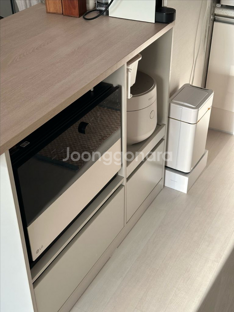 리바트 아일랜드 식탁 LG광파오븐/ 분당--2