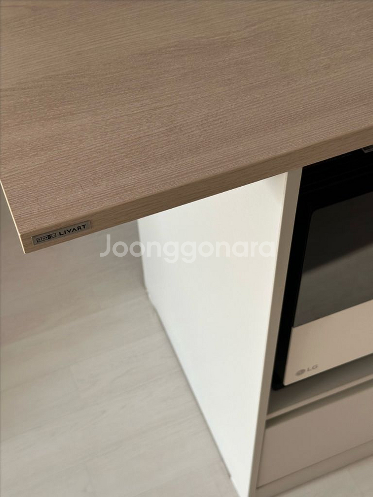 리바트 아일랜드 식탁 LG광파오븐/ 분당--3