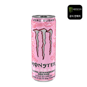 몬스터에너지 울트라 스트로베리 드림즈 CAN 355ML24개 드링크음료