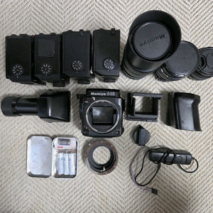 마미야 645 프로 중형 필름 카메라 Mamiya 풀세트 판매
