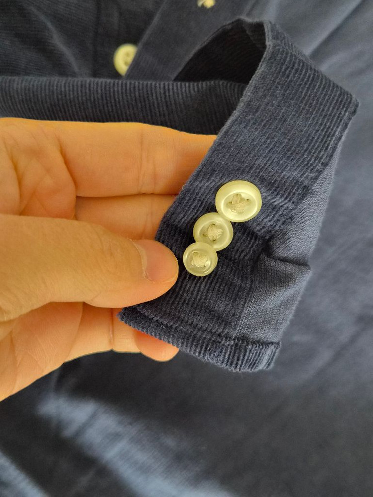 폴로 코듀로이 셔츠 보이즈L--6