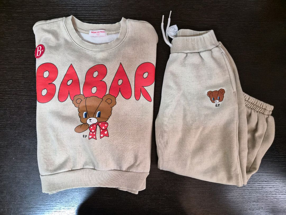 베베드피노 기모 상하복 120--0