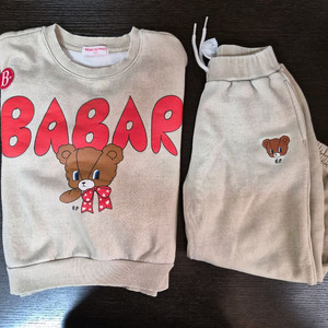 베베드피노 기모 상하복 120