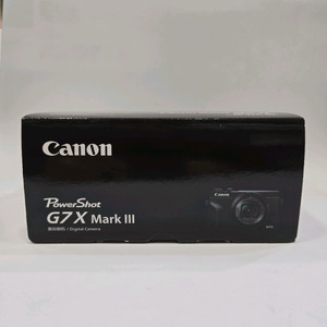 캐논 PowerShot G7X Mark III 미개봉 신품