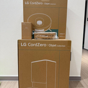 LG 코드제로 AI 오브제컬렉션 로보킹 올인원 (프리스탠딩) 완전 새상품