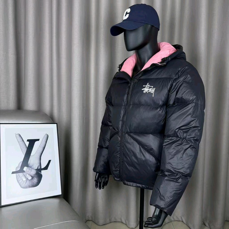 Stussy 스투시 겨울 패딩 M 남녀 공용--0