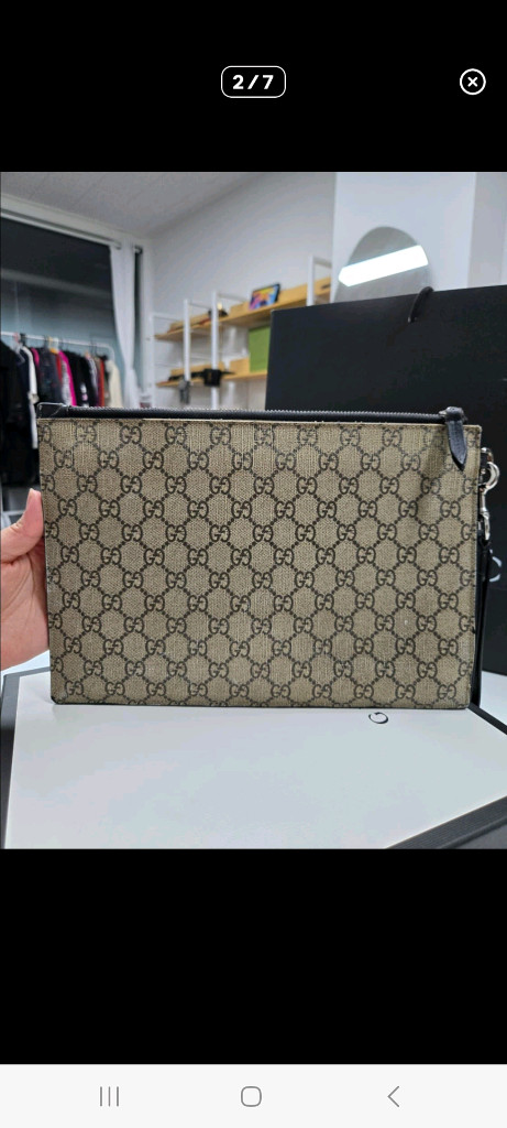 [A급컨디션] 구찌 울프 클러치--1