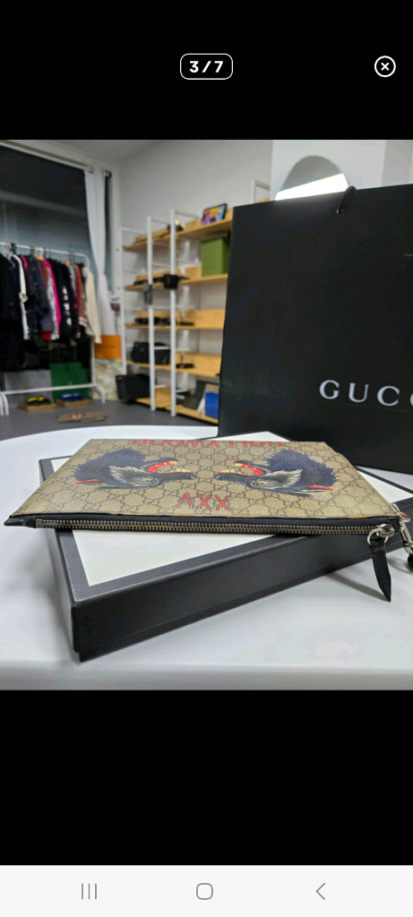 [A급컨디션] 구찌 울프 클러치--2