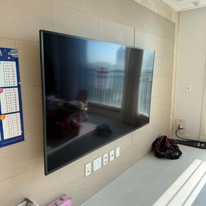 Lg uhd 나노셀TV( 75SM8670PUA)엘지 75인치 벽걸이 TV(정품스탠드 미사용) 이미지