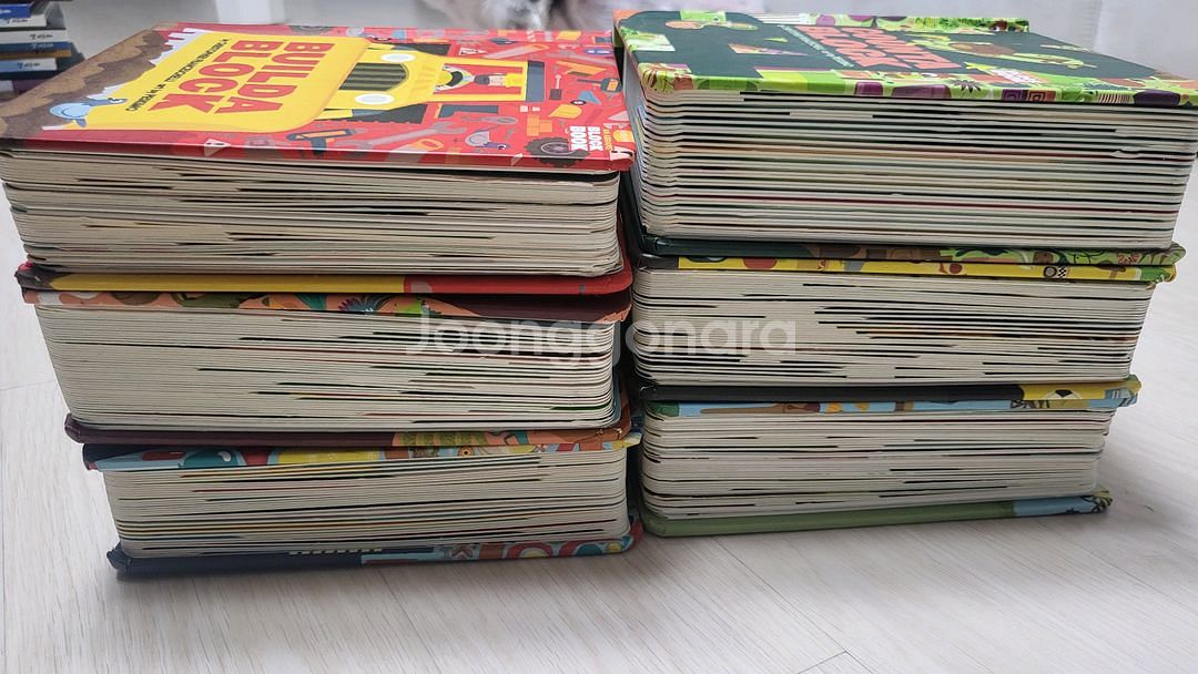 블럭북 시리즈 영어 보드북--4