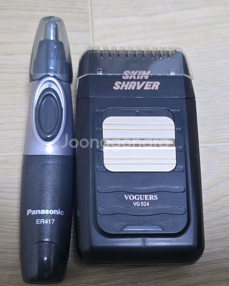 C타입 무선 면도기 (보거스 VG924), 코털 정리기 (파나소닉 ER417)--0