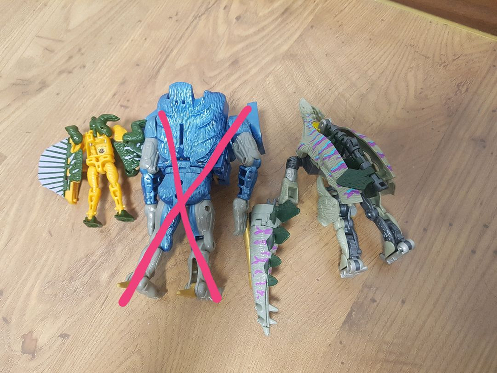 트랜스포머 비스트워즈 맨티스, 스테고라트, 디메트론 일괄 팝니다--1