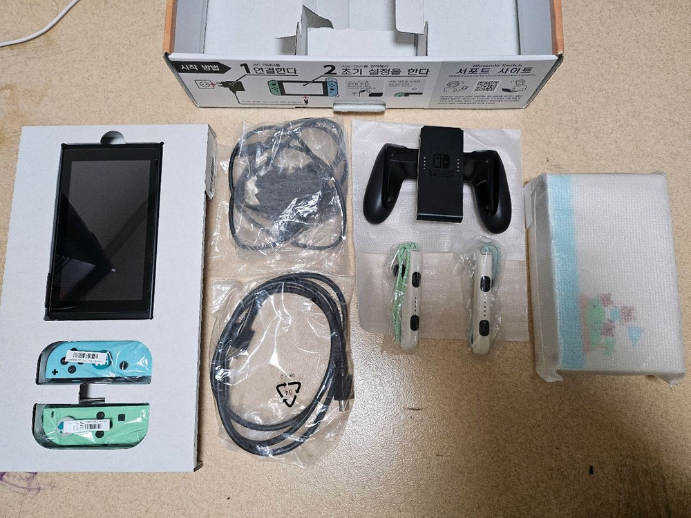 닌텐도스위치 동물의숲 에디션 풀박스 이미지