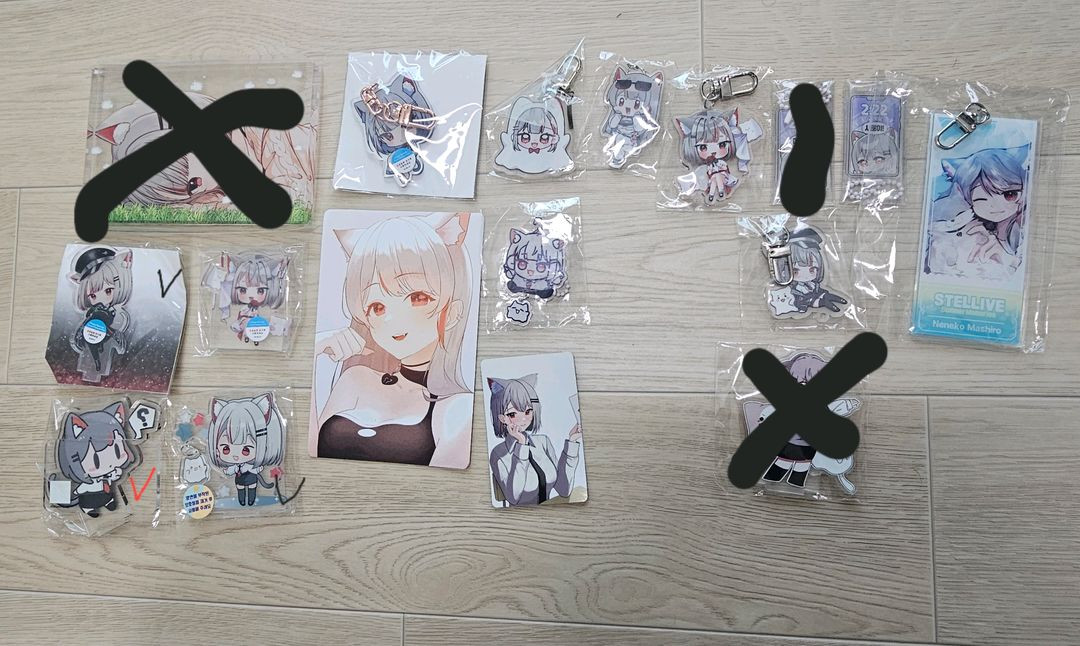 스텔라이브 마시로 굿즈 판매--2