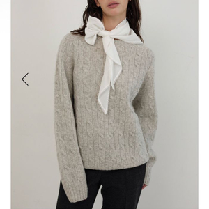 더바넷 니트 Shaggy Dog Knit Sweater 이미지