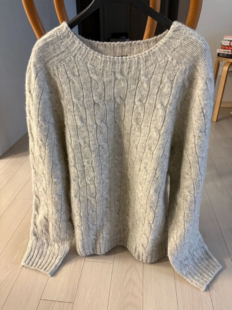 더바넷 니트 Shaggy Dog Knit Sweater 이미지