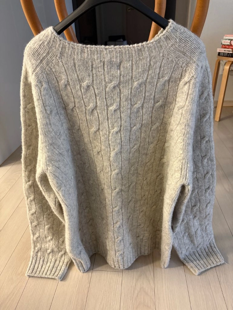 더바넷 니트 Shaggy Dog Knit Sweater 이미지