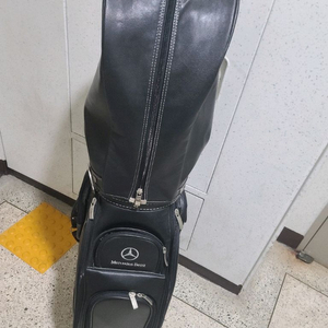 벤츠 가죽 소재 골프백 캐디백