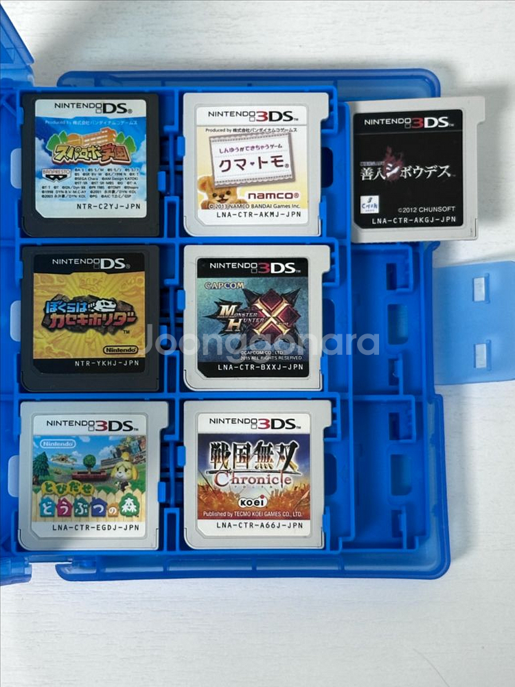 닌텐도DS,3DS 일본판,일판 칩들 팝니다(몬스터헌터,삼국무쌍 등등)--0