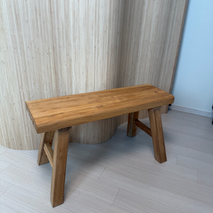 고재 원목 벤치 의자