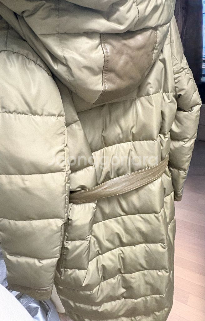 밍크 구스 롱패딩--9