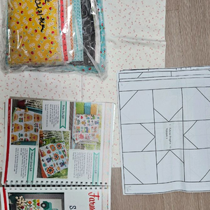 퀼트 로리홀트 팜걸 빈티지2 패키지 책.뒷지.도안포함