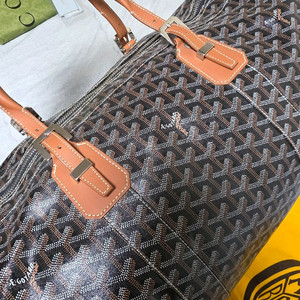 고야드 보스턴백 블랙탄 50